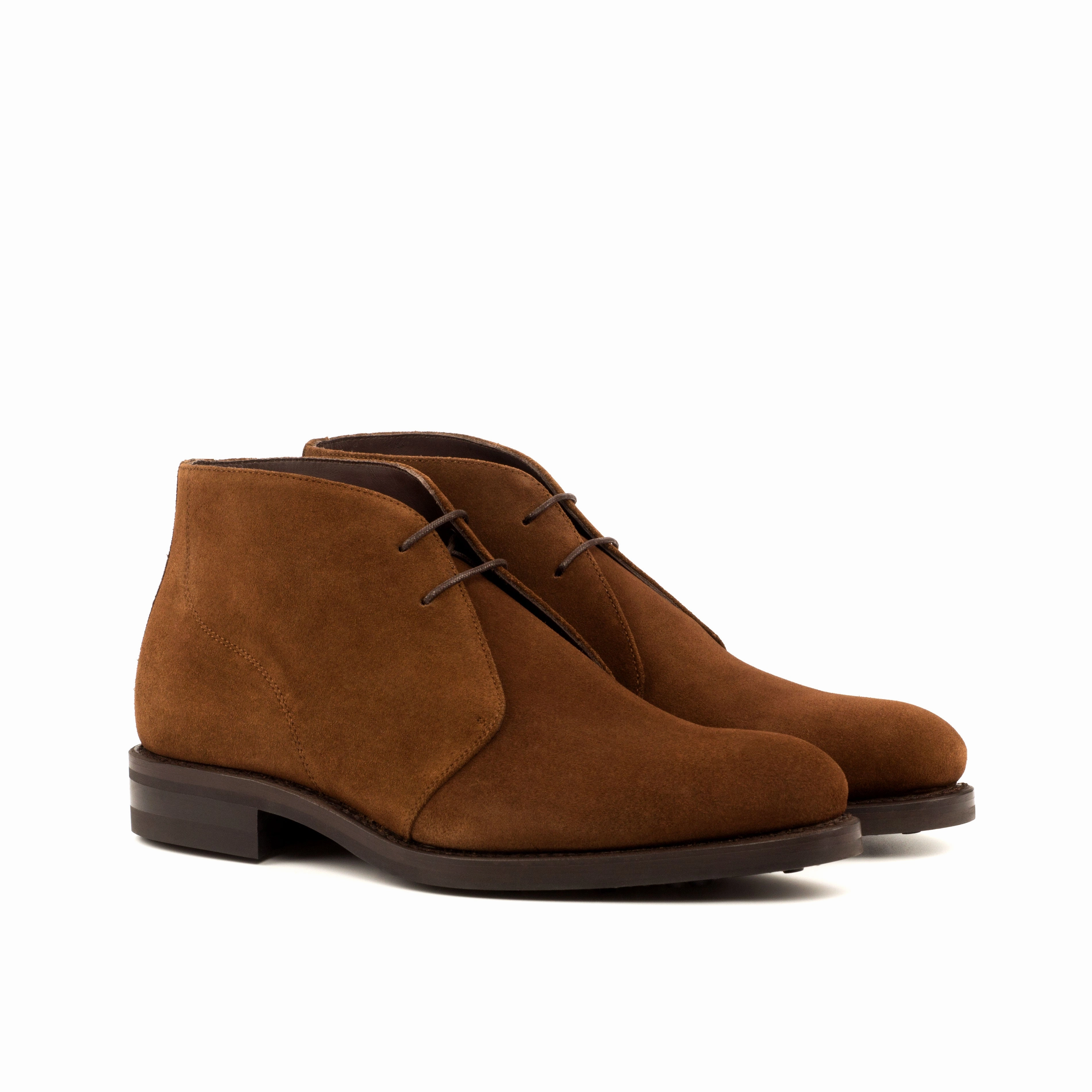 Brown Suede Chukka Boots Wear resistant