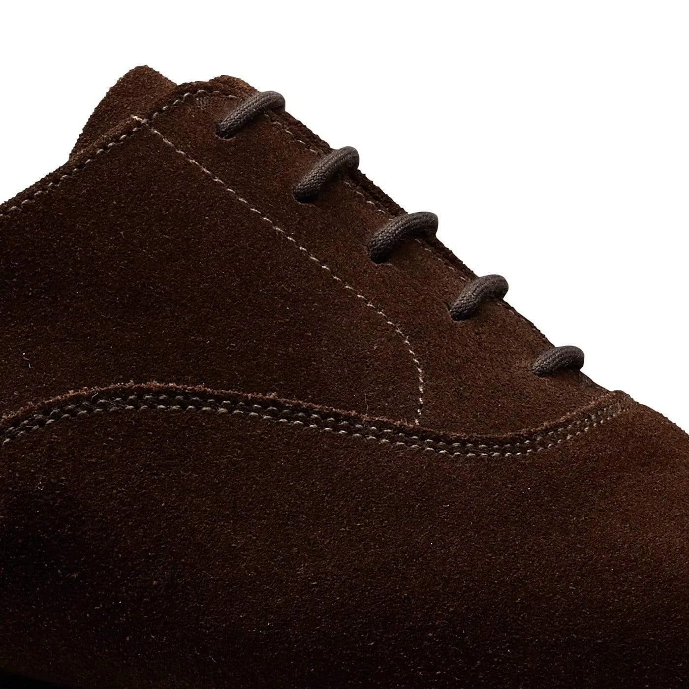 Lightweight Build Interview Day Professional Lace-Ups Connaught Dark Brown Suede