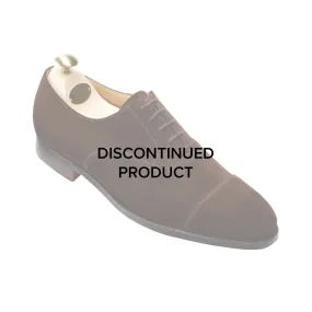 Connaught Dark Brown Suede Neat Comfort