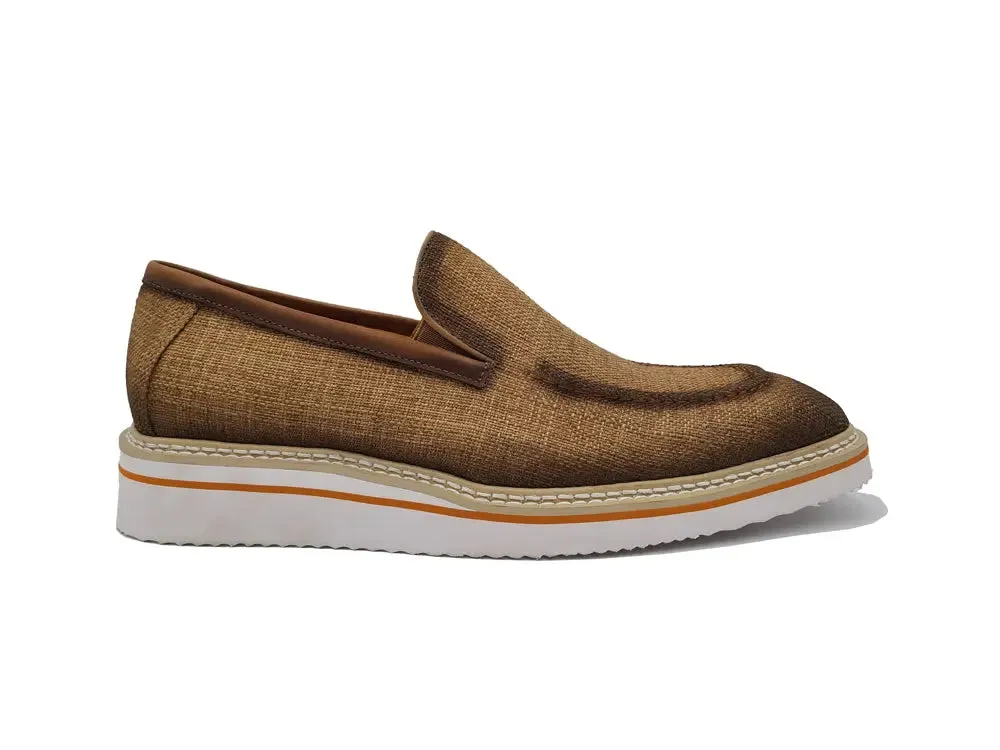 Outdoor Sport Burnished Linen Loafer
