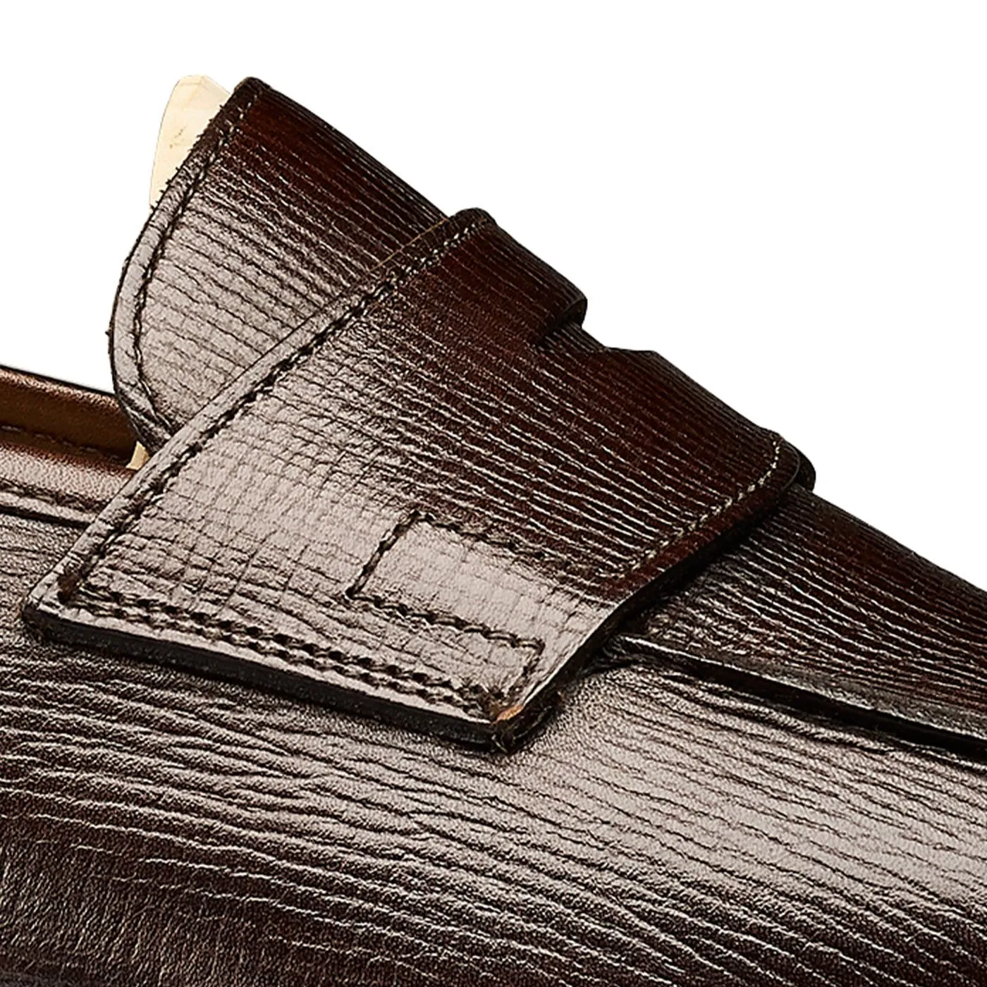 Icon Edge trendy details Cadogan Dark Brown Willow Grain