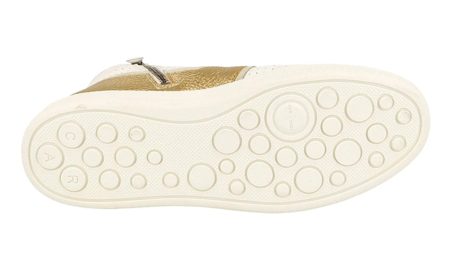 Everyday Motion Impact Control Car Shoe by Prada Women's White Leather Sneaker KDT46K