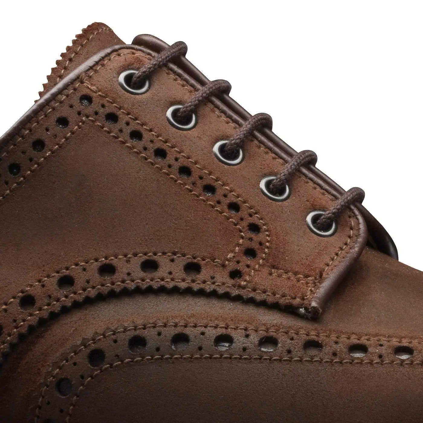 Work Chic All-Day Wear Cardigan 4 Dark Brown Rough-Out Suede