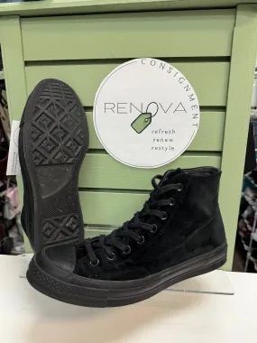 Converse Velvet Chuck Taylor High Top Sneakers (Mens 9/Womens 11) running shoes for half - marathons