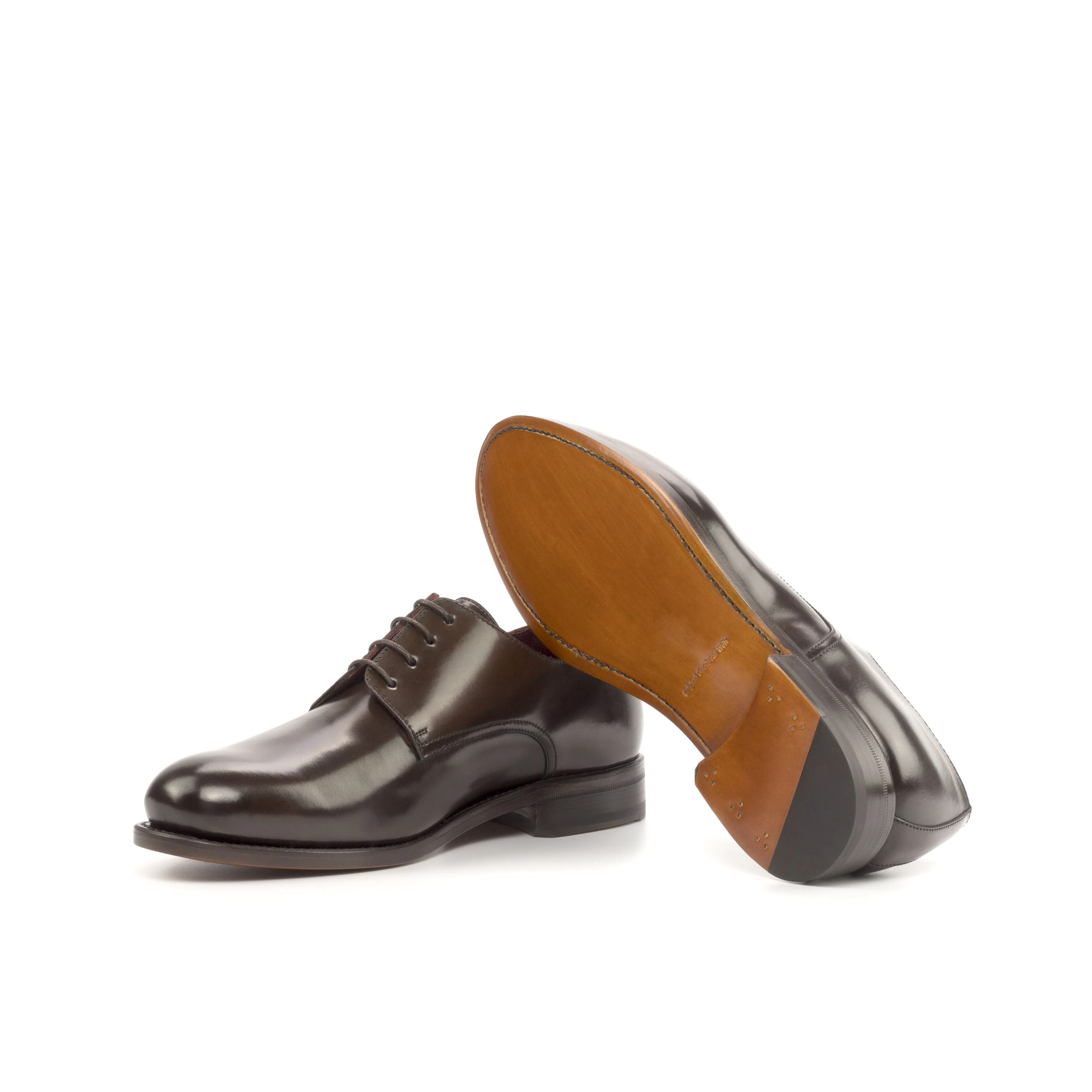 Dark Brown Shell Cordovan Derby Dark Hue