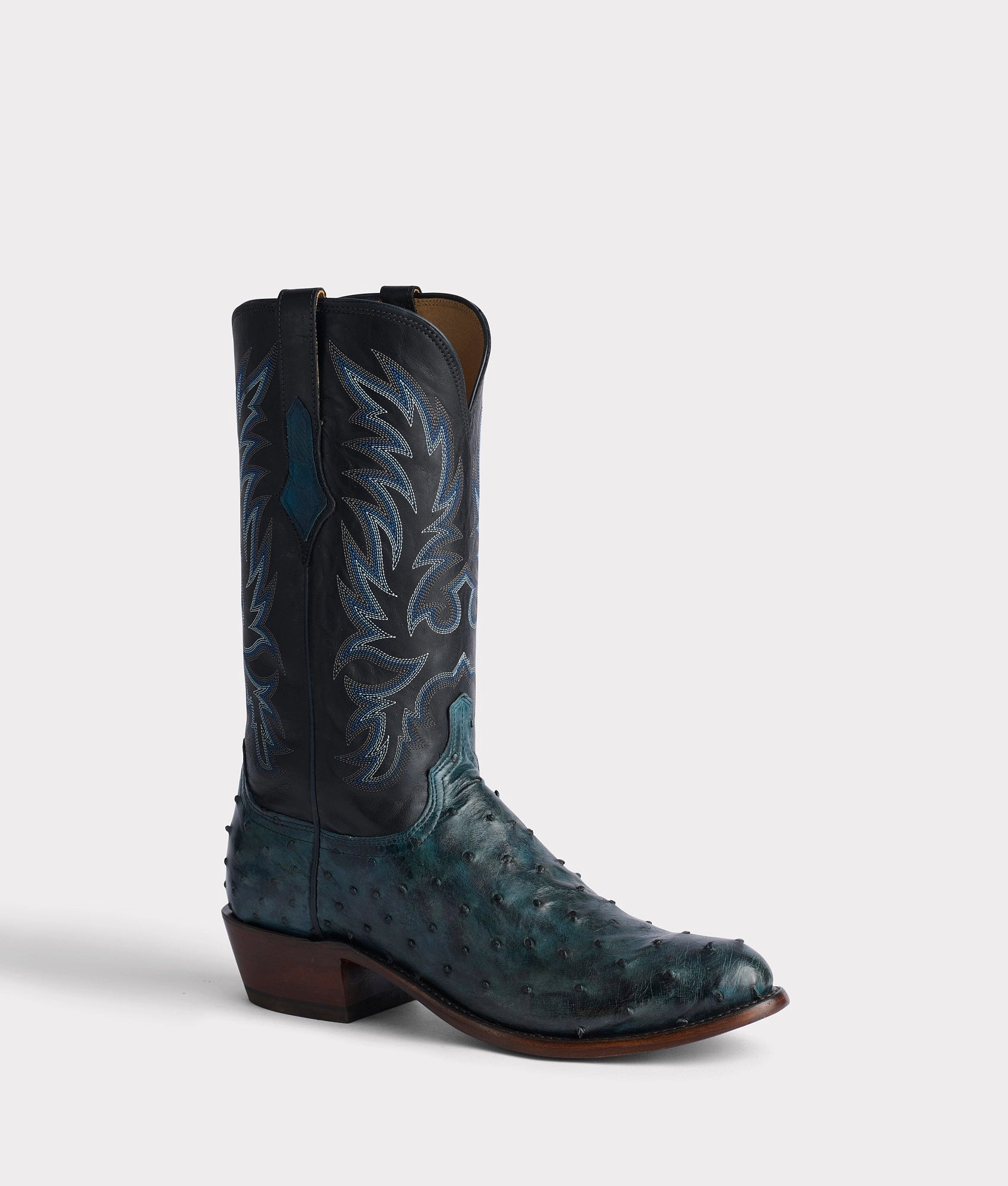 Casual Comfort Elgin :: Navy   Black Casual Day synthetic leather