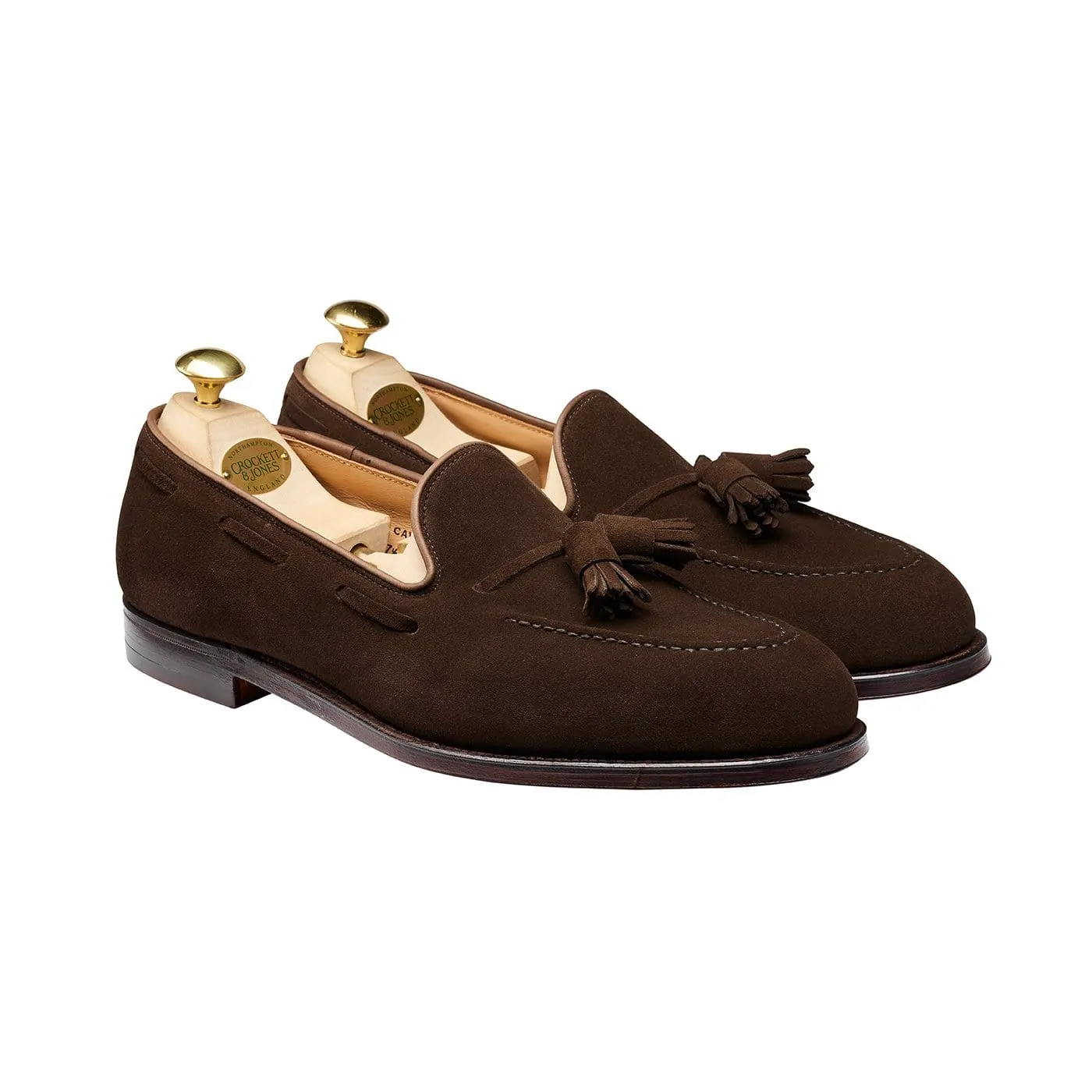 Cavendish Dark Brown Calf Suede Quick On Wellness Walk
