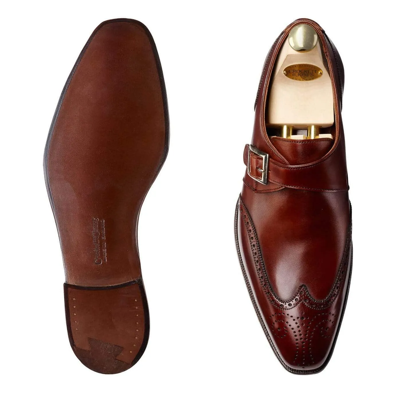 Leather Touch Timely Arrival Chadwick 2 Chestnut Antique Calf