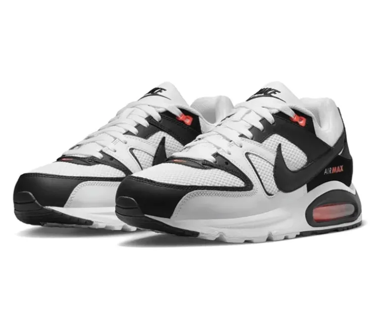 metal - finish - design shoes running in a swamp area shoes Nike Air Max Command (White/Back-Max Orange)
