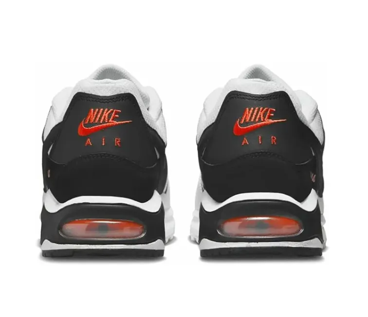 Nike Air Max Command (White/Back-Max Orange) Molded Insole