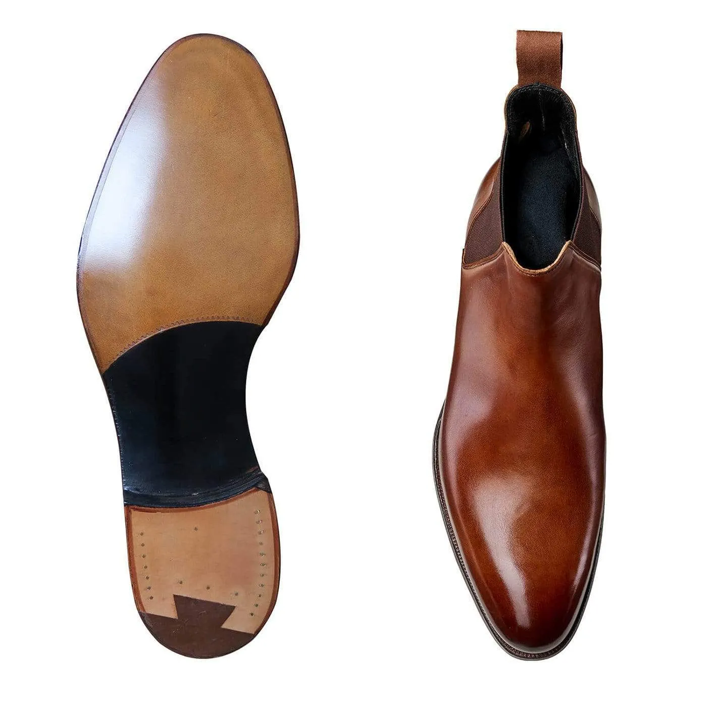 Chelsea 8 Tan Antique Calf Urban Workplace