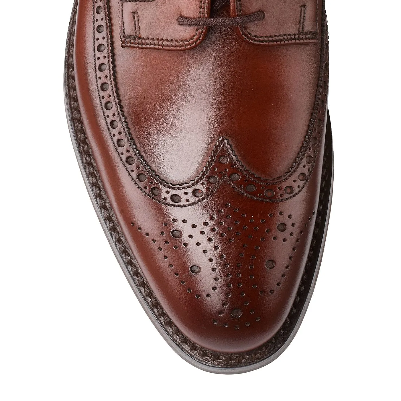 Good Arch Support Sharp Trim Swansea Chestnut Antique Calf