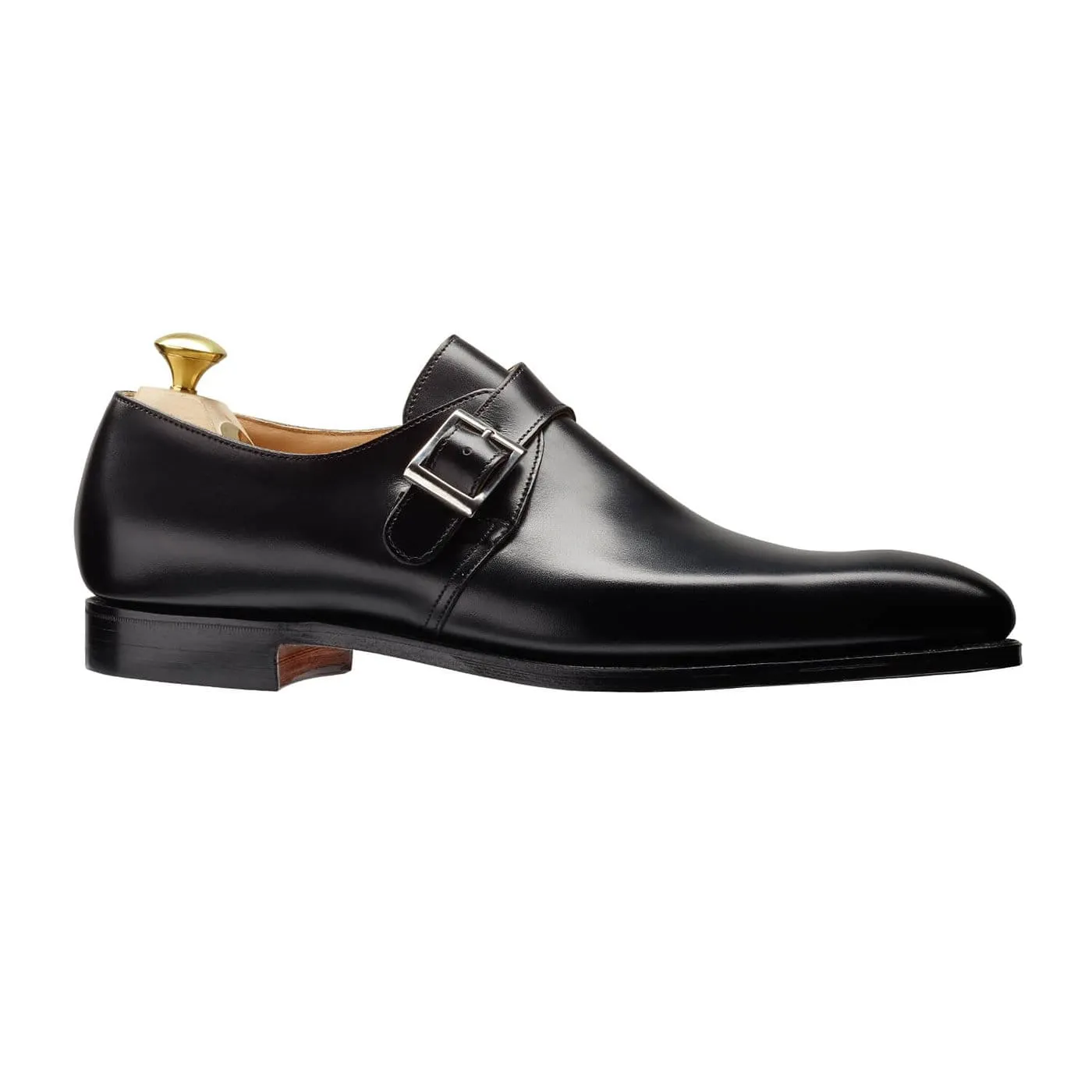 Elegant Style Monkton Black Calf