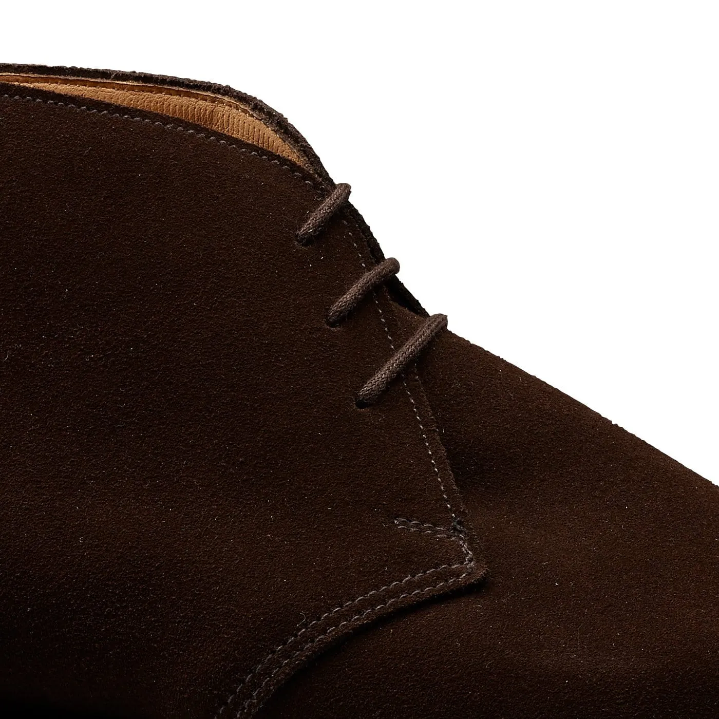 Timeless Comfort Shoes Chiltern Dark Brown Suede Effortless Cushioning