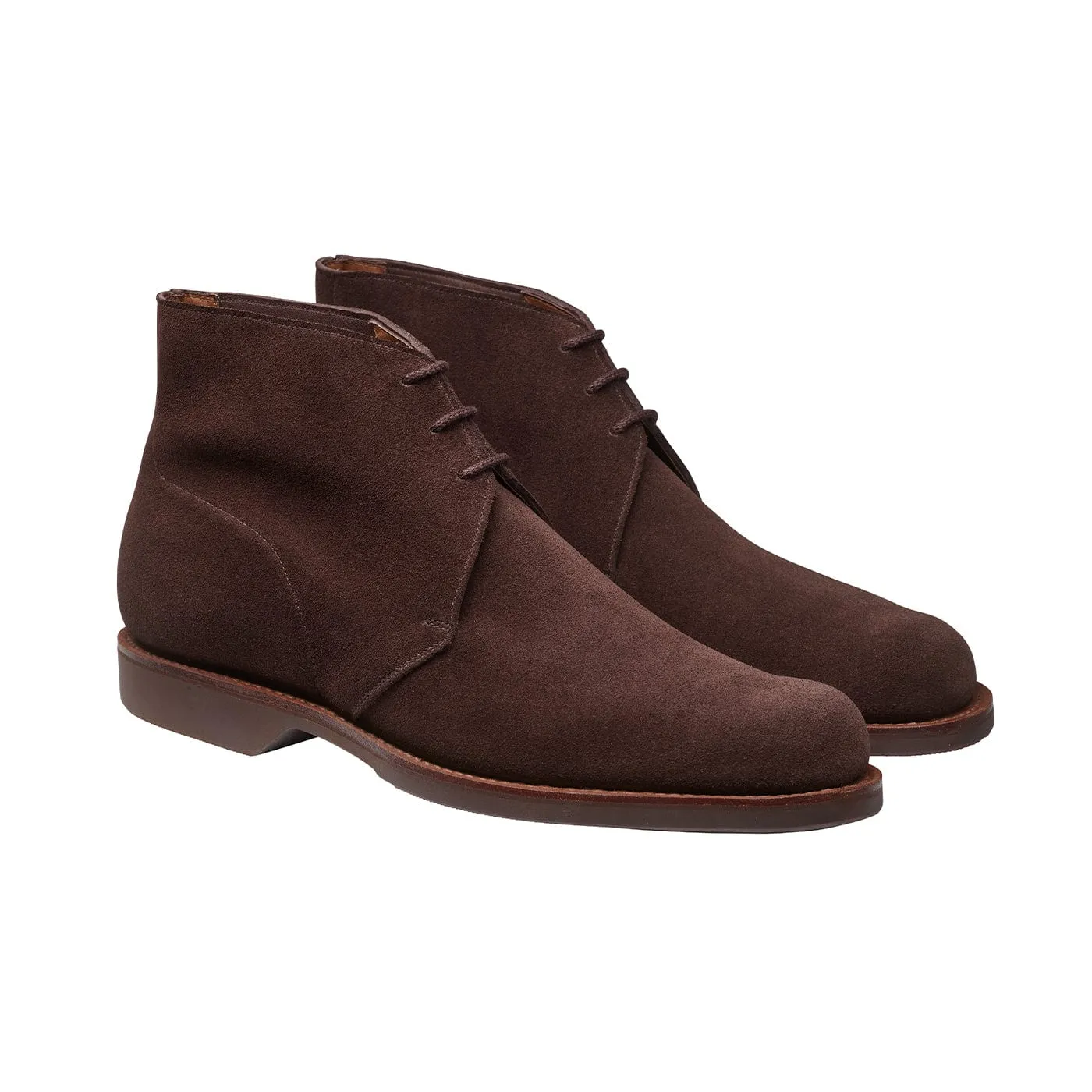 Minimalist Vibe Chukka 4 Dark Brown Reverse Butt Suede