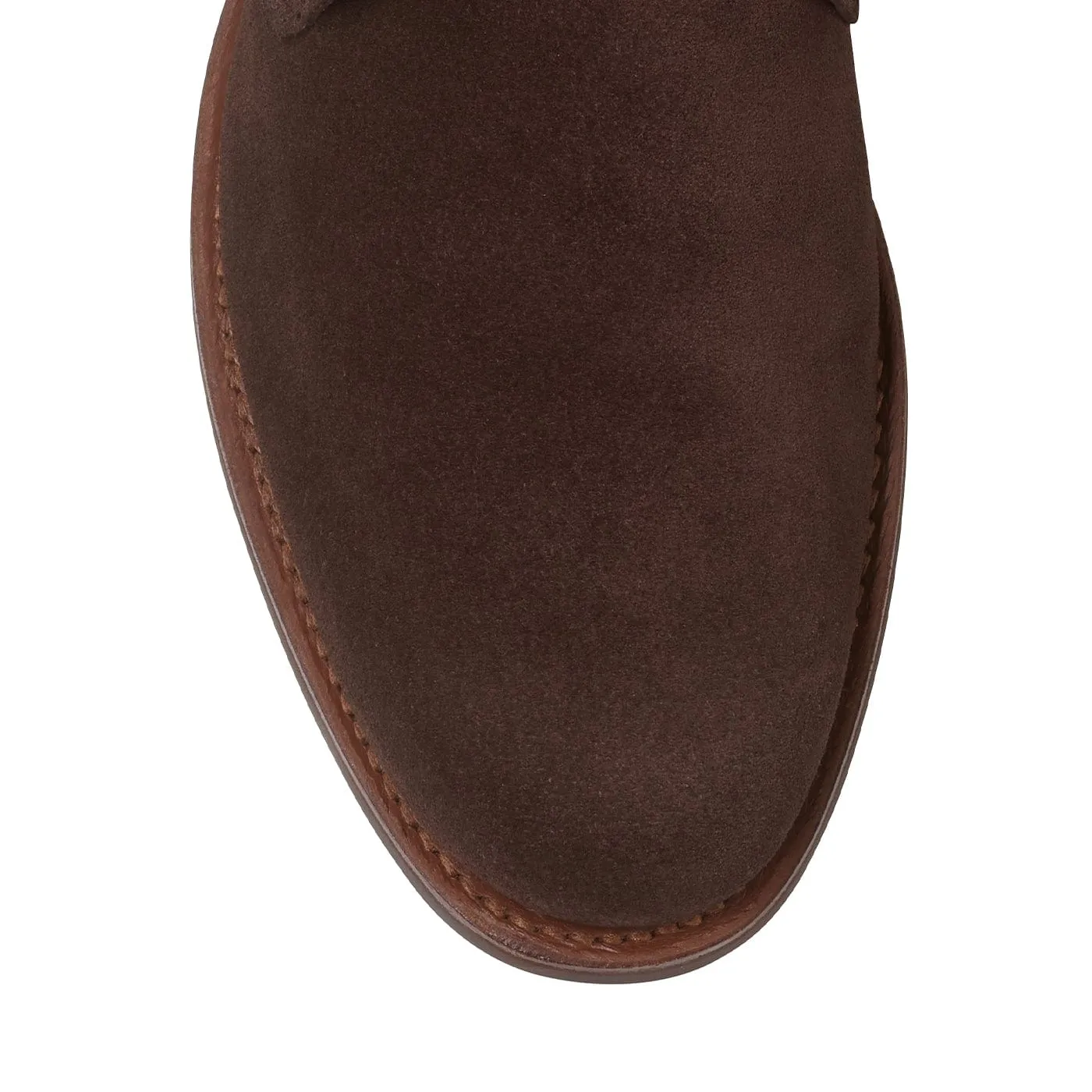 Chukka 4 Dark Brown Reverse Butt Suede Gift Mood Trendy Loafers