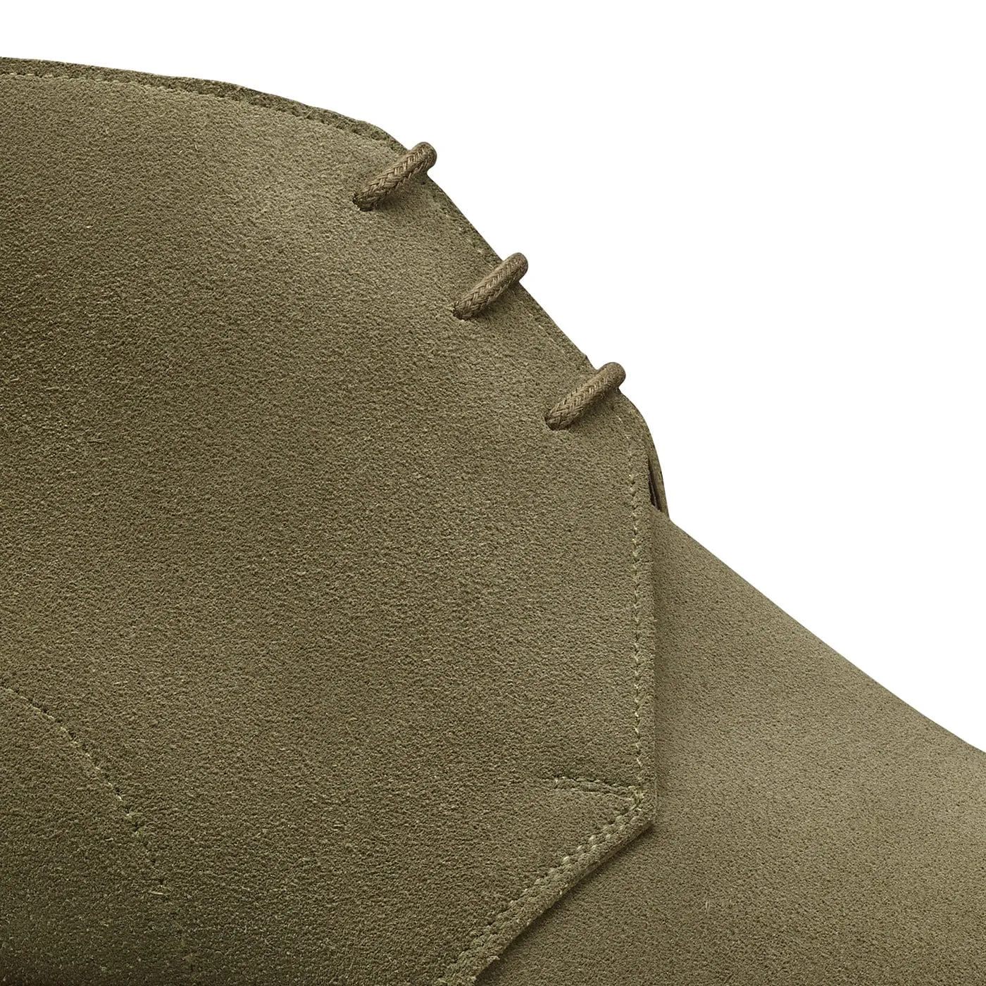 Chukka 4 Olive Reverse Butt Suede Ship Mood