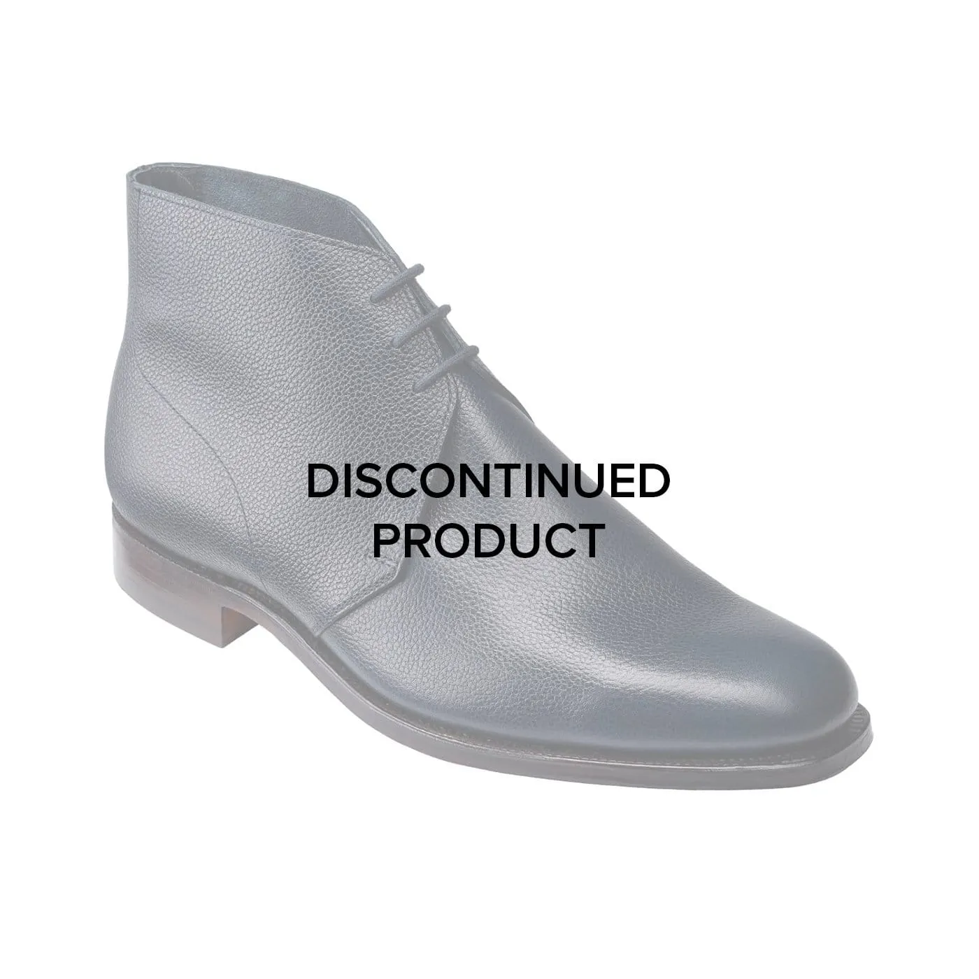 Chukka Navy Pebble Grain Detail Cut