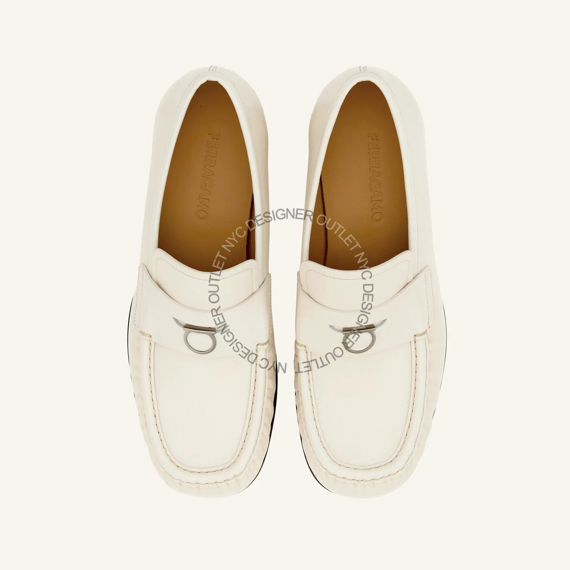 Ferragamo Delmo Loafers Light Weight Elegant Comfort
