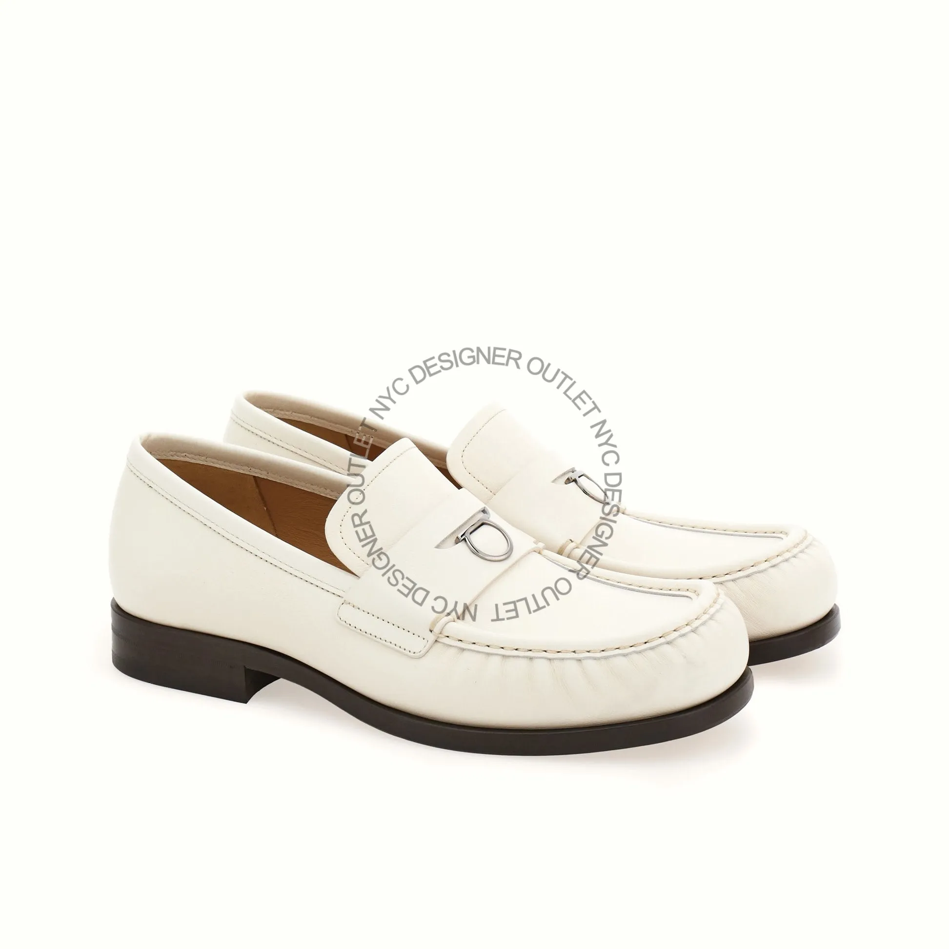 linen fresh Simple Fit Ferragamo Delmo Loafers
