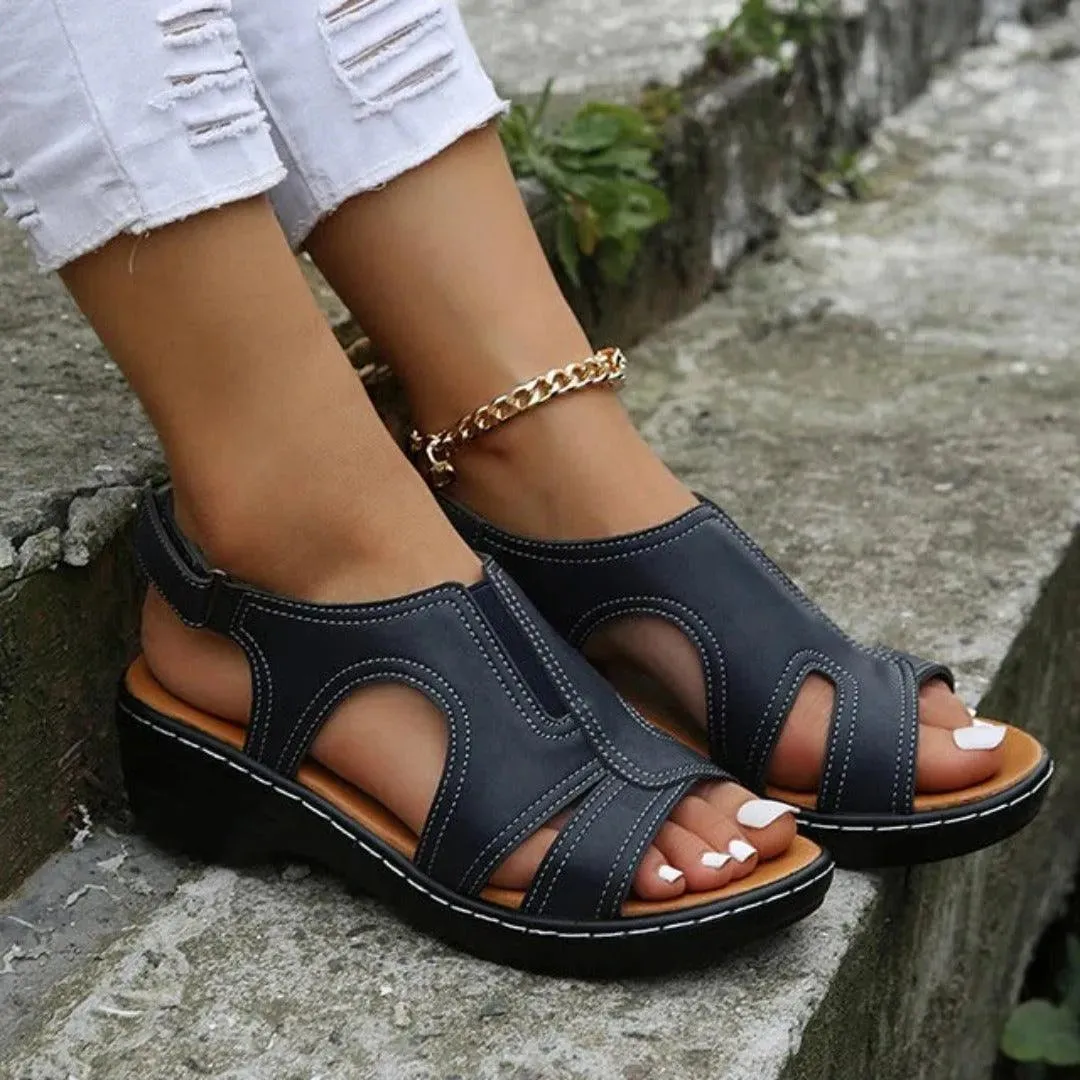 All-Age Fit Active Day Clara Orthopedic Open-Toe Slingback Sandals