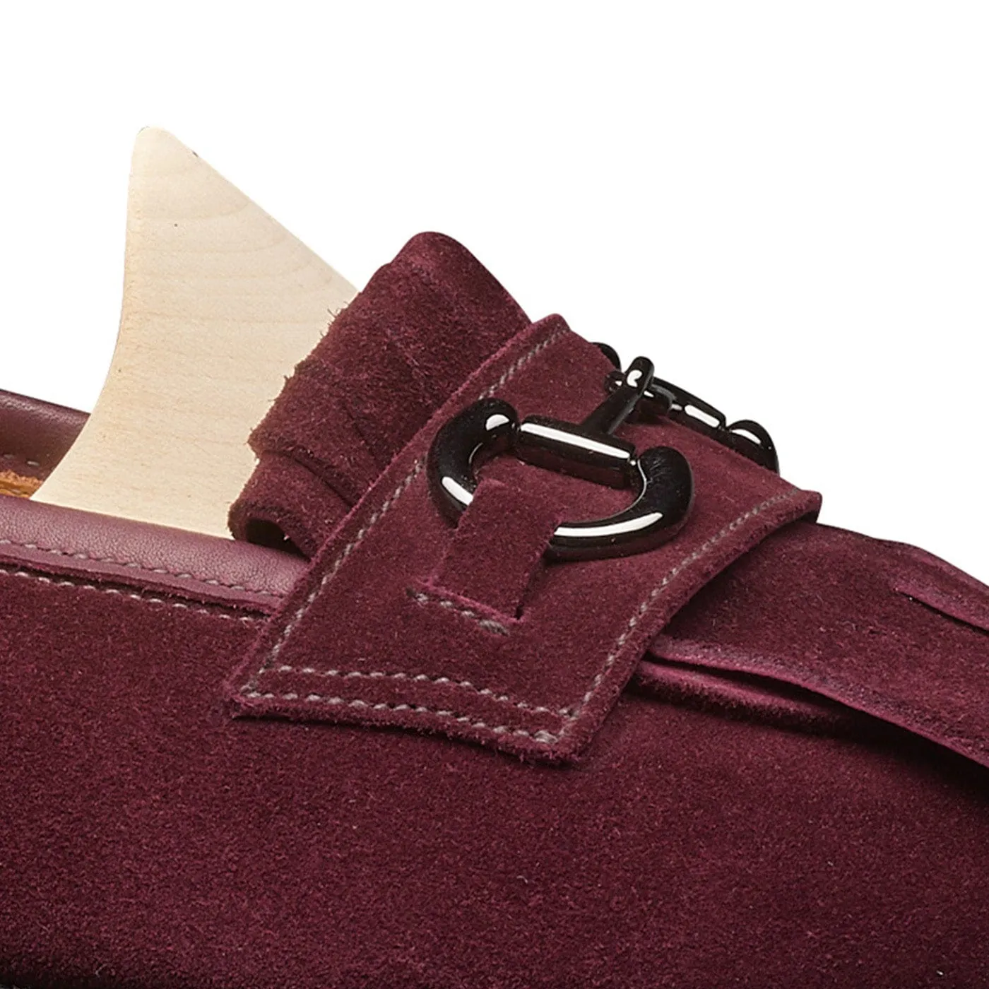 Travel Clara Plum Calf Suede