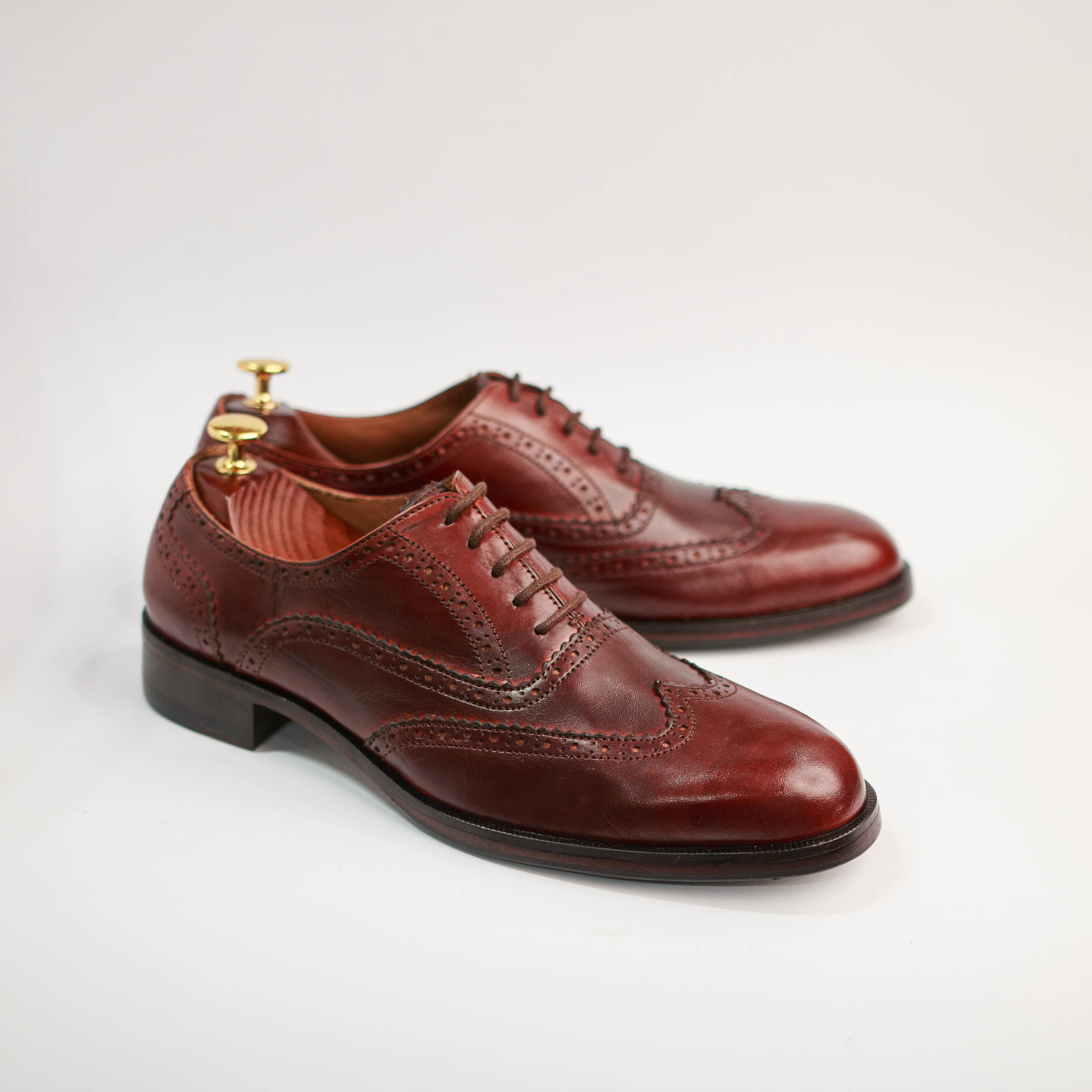 Windsor - Burgundy Affordable Oxfords