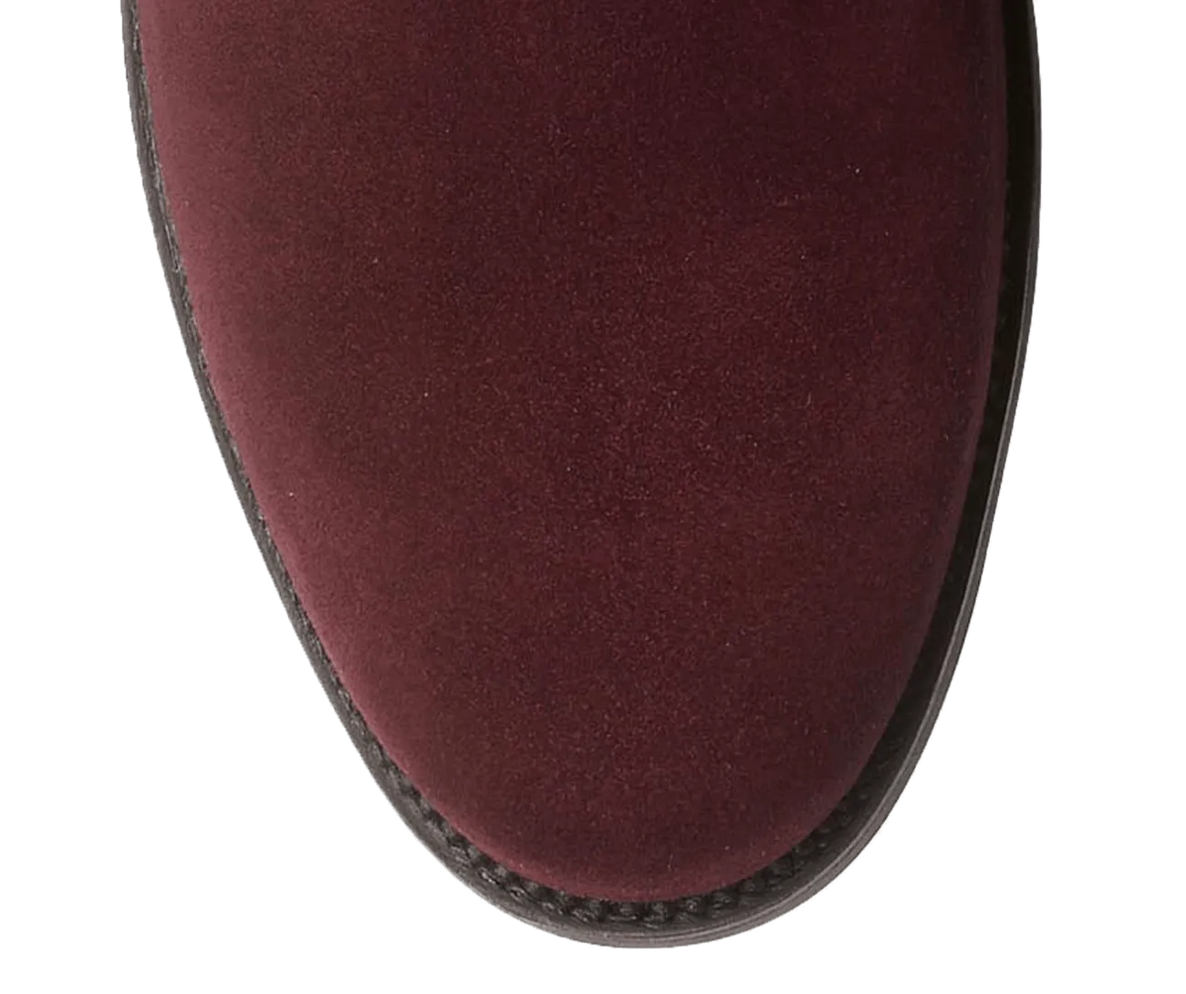 Margie Plum Calf Suede Water Resistant