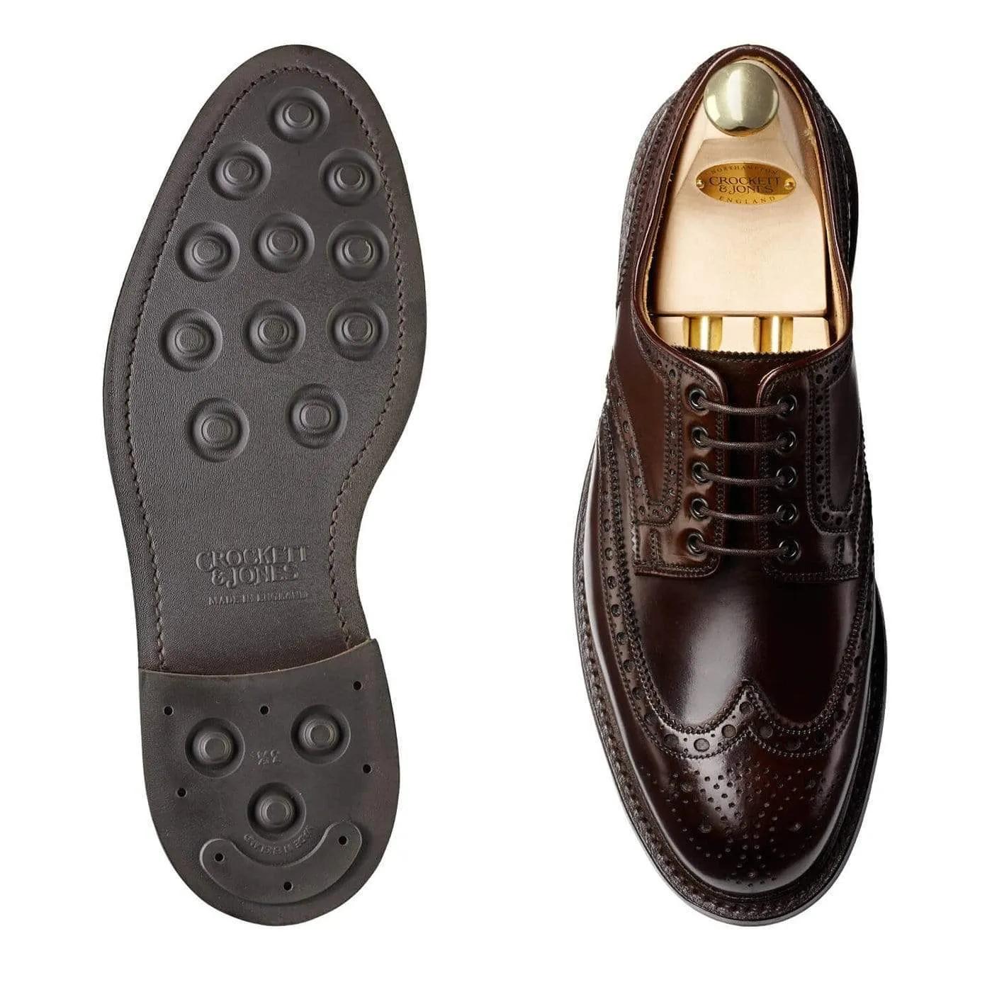 Work Ready Control Step Cardigan 4 Dark Brown Cordovan