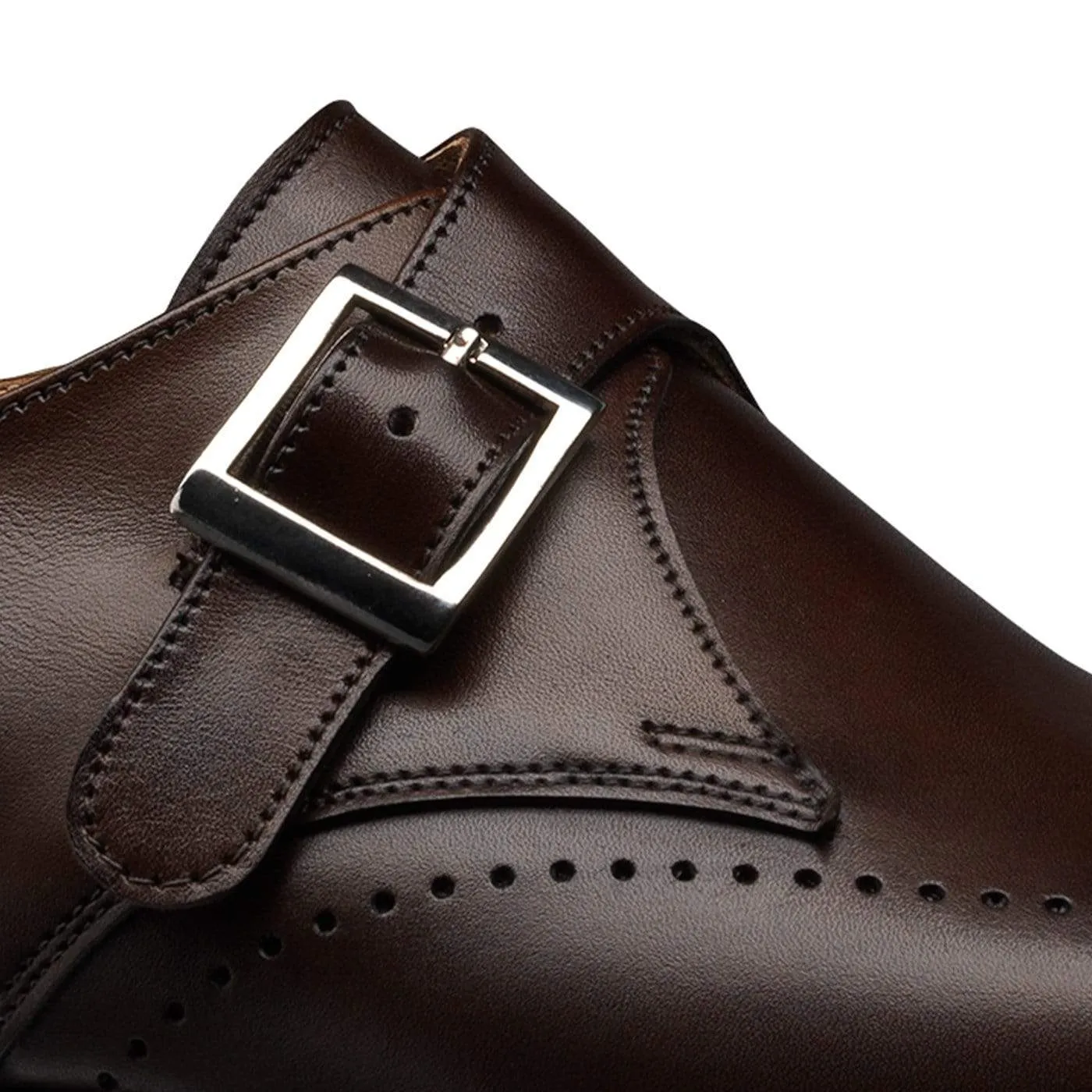 Cobham Dark Brown Burnished Calf Simple Outline
