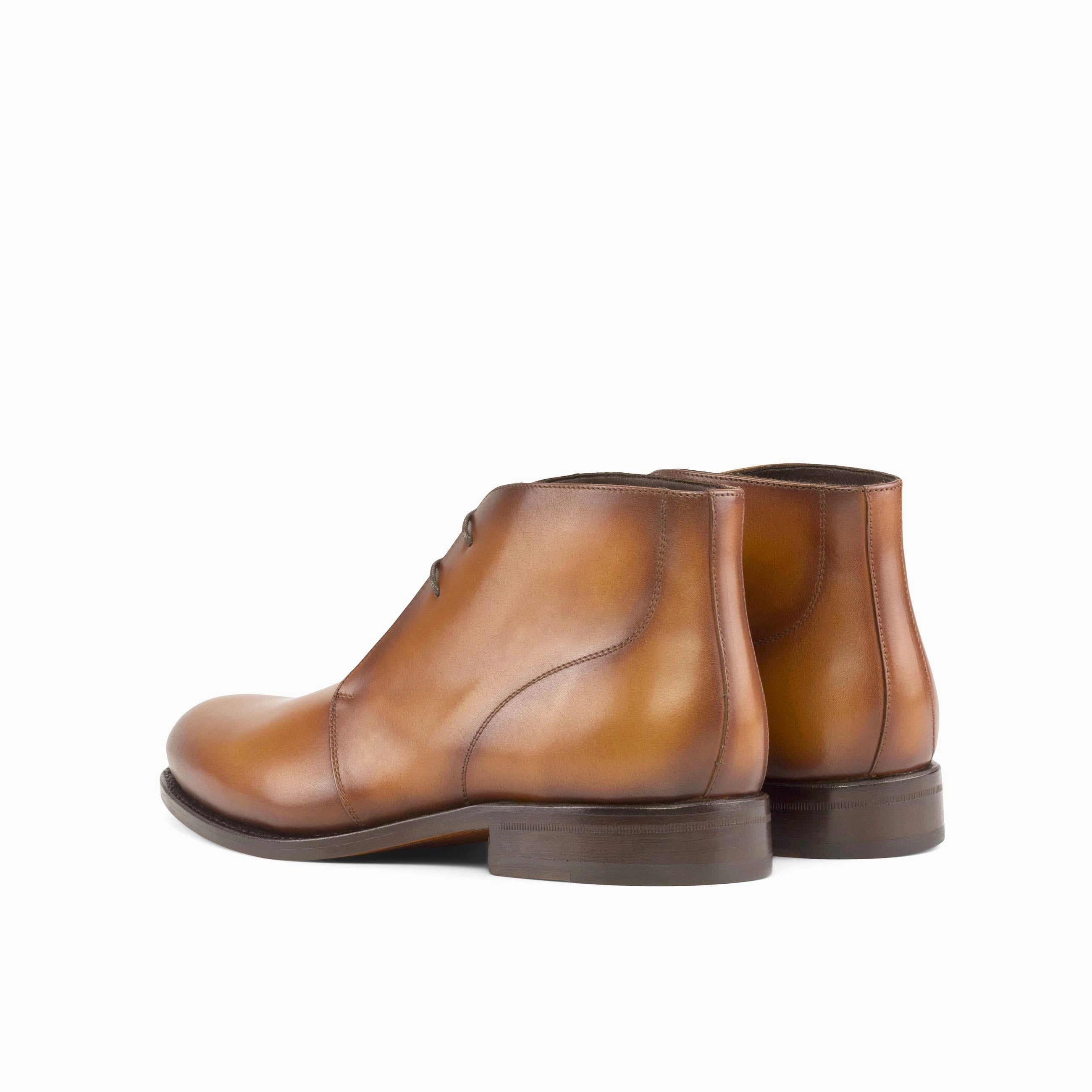 Winter Style Boots Cognac Calf Chukka Boots