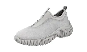 Lightweight durability Sleek Build Miu Miu Women's Grey Sneaker 5S375D