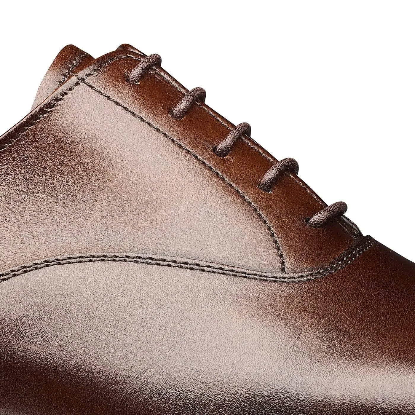 Black Oxfords Refined Details Dorset 2 Dark Brown Burnished Calf