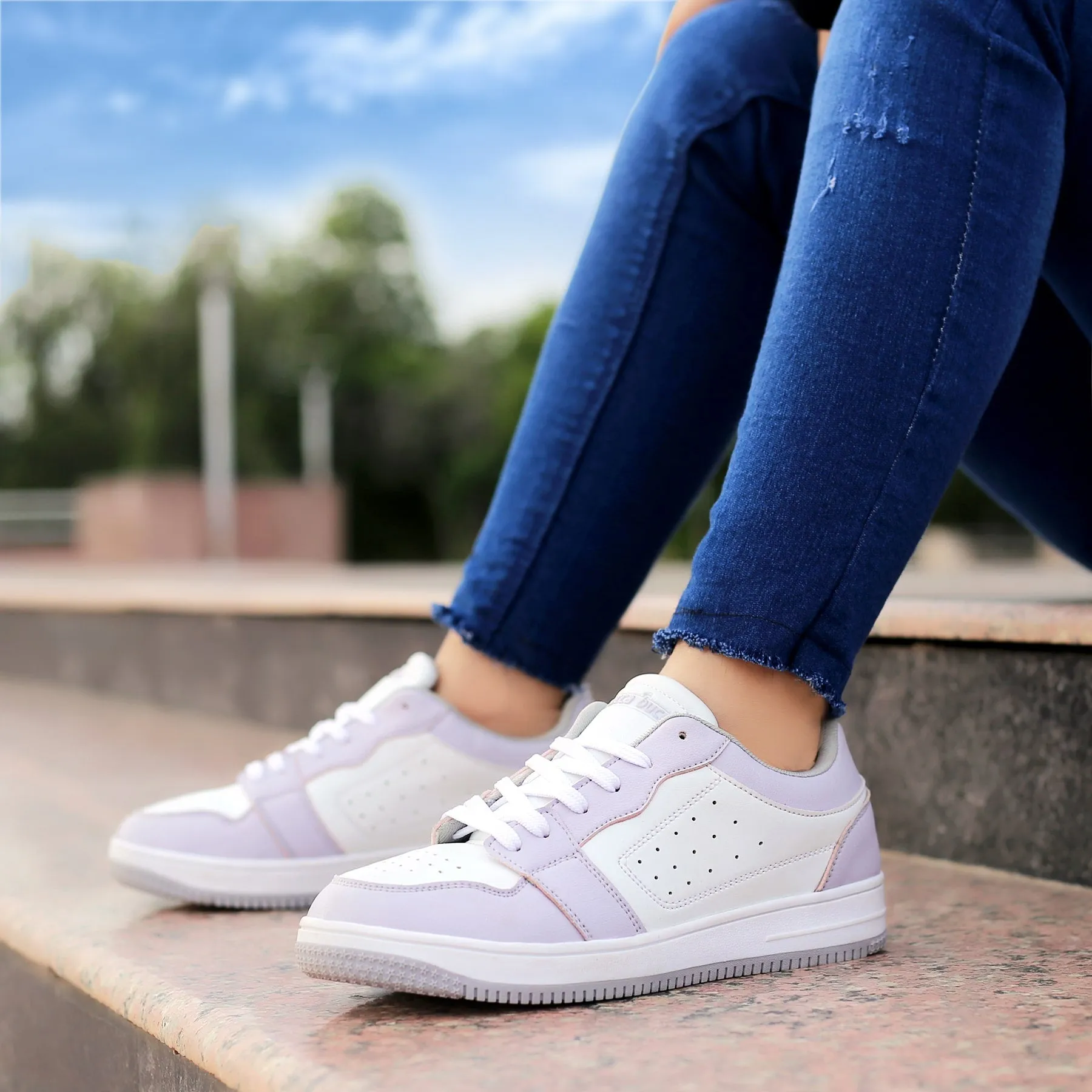 Lightweight Cushioning orthotic - friendly - design - compatibility shoes Bacca Bucci SOPHIA Low-top Flat Sole Sneakers For Women