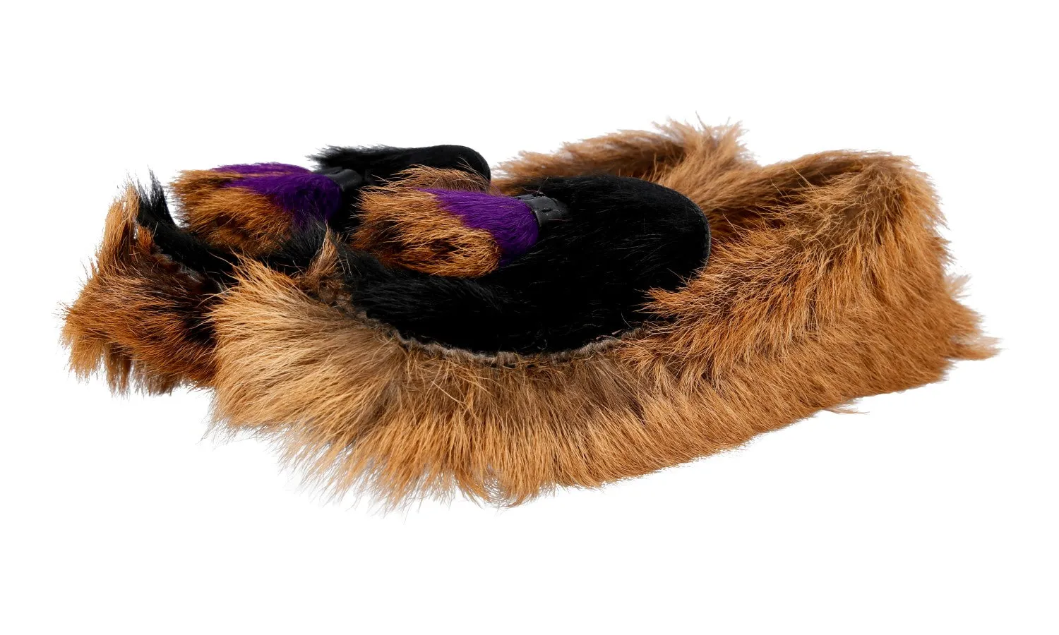 Comfortable Slip-Ons Firm Steps Prada Women's Brown Leather Loafers 1D892H