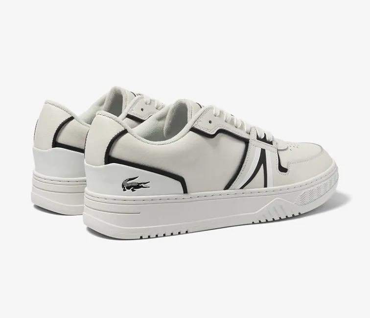 fitness activities low - end shoes Men's Lacoste L001 123 7 (White/Black)