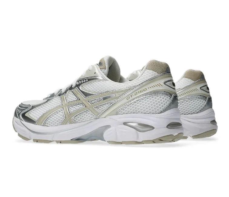 late evening running charity - run running shoes Men's Asics GT-2160 (White/Putty)