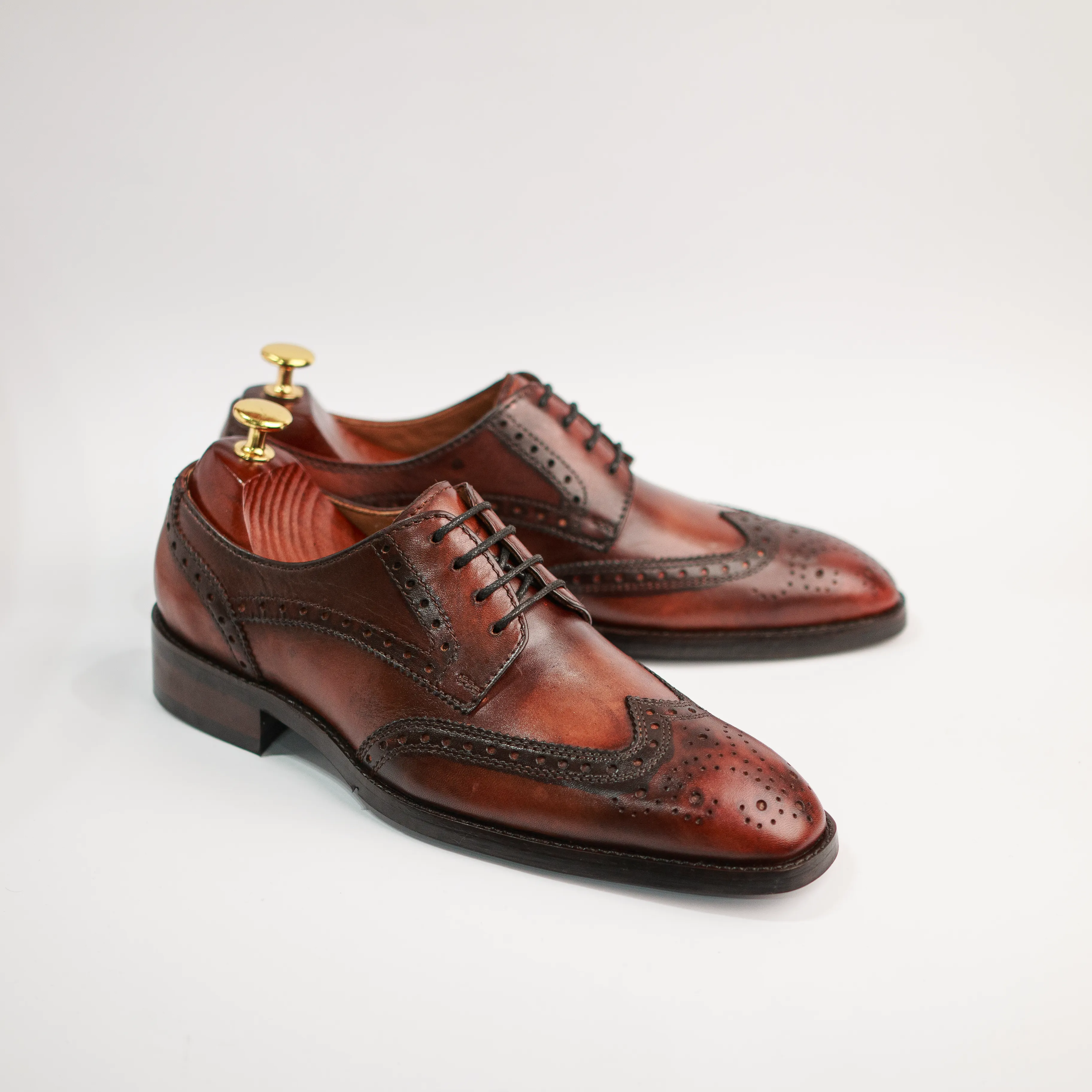 Hamilton - Burgundy Work Ensemble Durable Oxfords