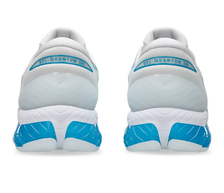 corporate - run running shoes Men's Asics Gel-Quantum 360 8 (White/Digital Aqua)