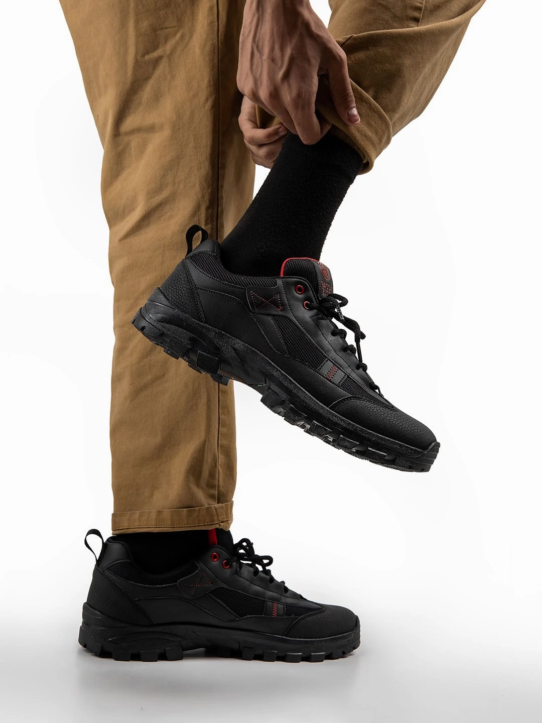 Bacca Bucci FOREST Low-Top Hiking Boots for Men Insulated Fit