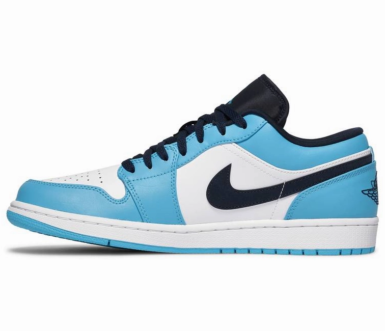 Men's Nike Air Jordan 1 Low (UNC) outdoor - wear shoes Anti - roll