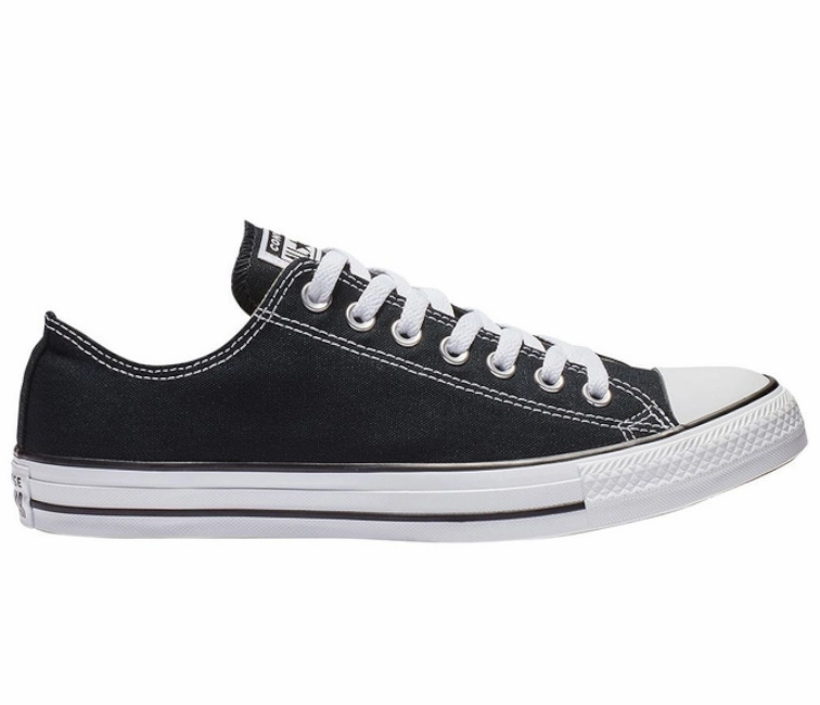 warm weather treadmill - running Men's Converse Chuck Taylor Low (Black/White)