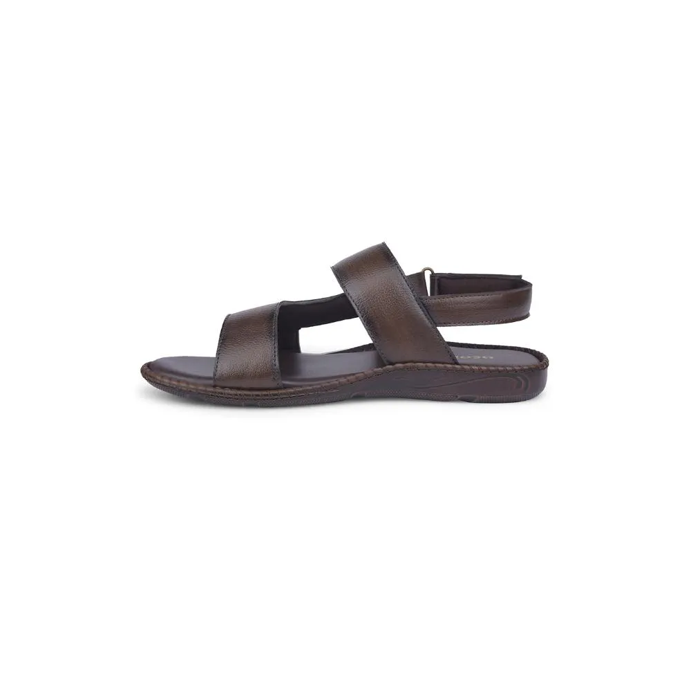 Healers Brown Casual Sandal For Men VCL-103 By Liberty Travel Friendly