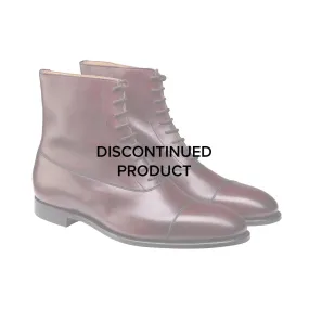 Olivia Burgundy Burnished Calf Classic Luxury