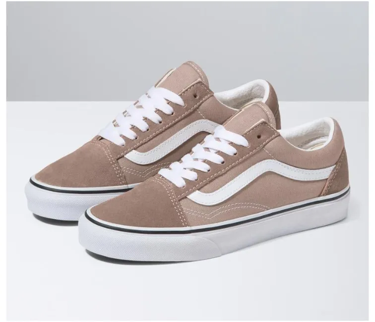 road - running - shoes Vans Old Skool Unisex Nude (Etheria/White)