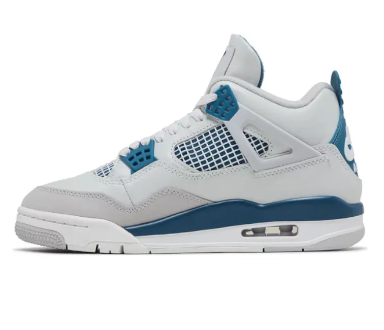 Comfortable to wear Men??s Nike Air Jordan 4 Retro (Military Blue)