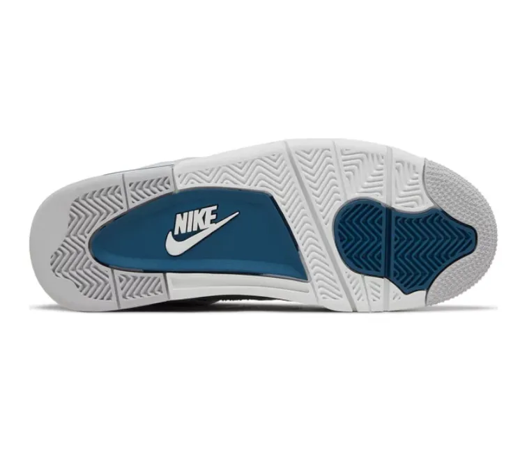 Running - specific Men??s Nike Air Jordan 4 Retro (Military Blue)