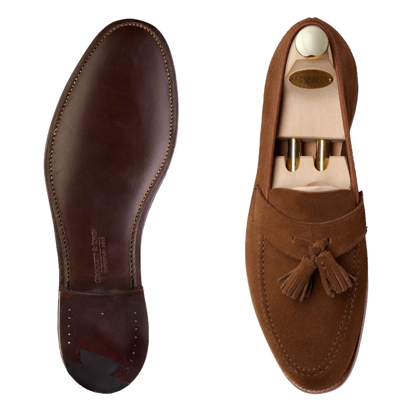 Solent Snuff Suede Sleek Finish