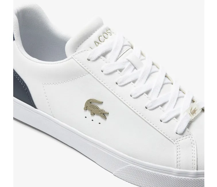 racquetball player shoes solo running shoe usability Men's Lacoste Lerond Pro 123 3 CMA (White/Navy)