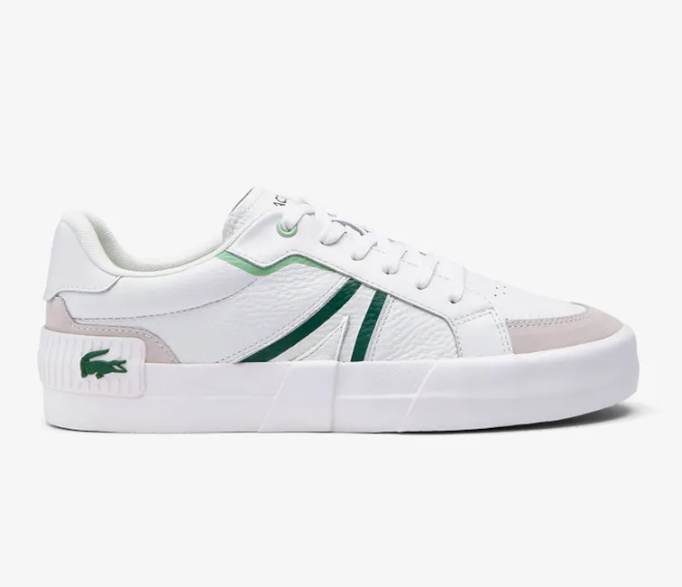 running with a hat breathable - membrane - feature shoes Men's Lacoste L004 124 5 CMA (White/Green)